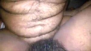Fuck that Black Desi Ass Hairy Pussy Indian Aunty Fuck